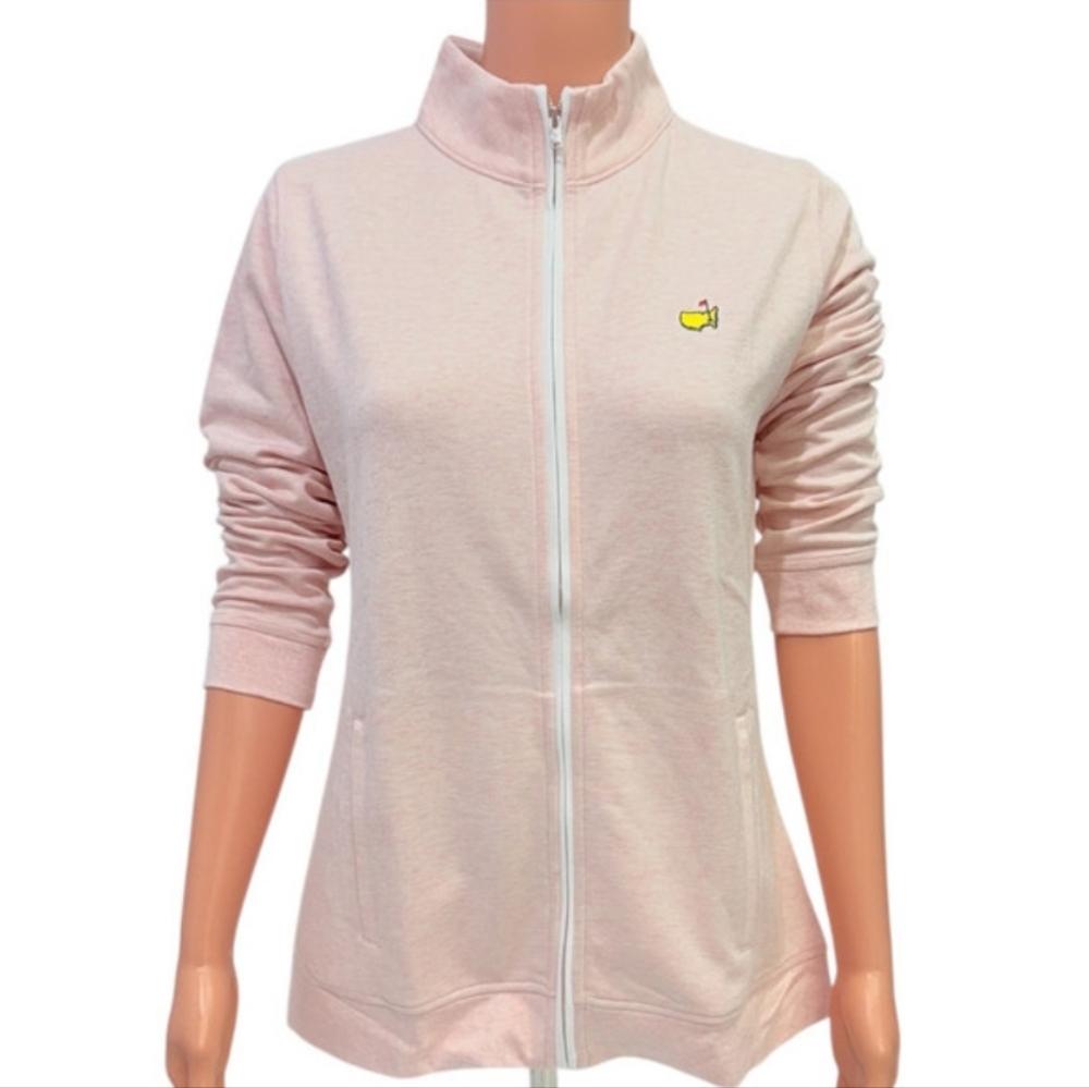Magnolia Lane Masters Pink Full Zipper Jacket Women's‎ Medium Golf